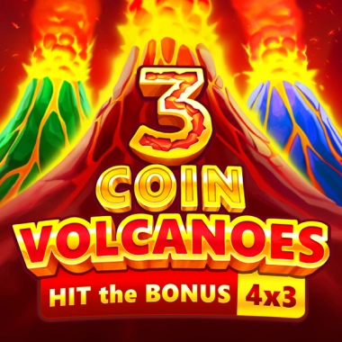 Juega a la 3 Coin Volcanoes bij en Meridianobet